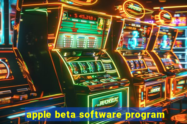 apple beta software program